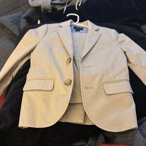 Boy’s Beige Blazer Suit